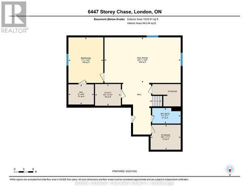 Basement Layout - 6447 Storey Chase, London South (South V), ON - Other
