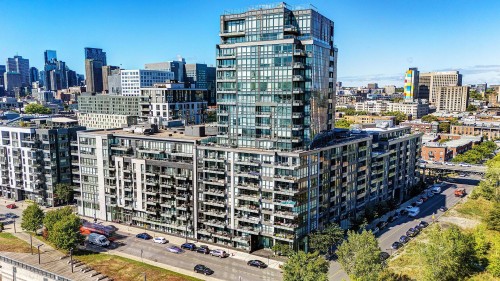 Overall view - 611-901 Rue De La Commune E., Montréal (Ville-Marie), QC - Outdoor With Balcony With View