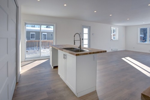 Kitchen - 45 Rue Des Pionniers, Saint-Côme, QC - Indoor Photo Showing Kitchen With Double Sink