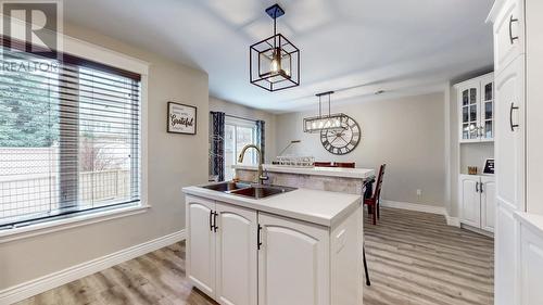 49 Dawsons Run, Conception Bay South, NL - Indoor Photo Showing Kitchen With Double Sink