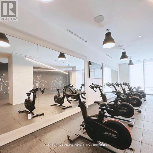 1006 - 2545 Simcoe Street N, Oshawa, ON - Indoor Photo Showing Gym Room