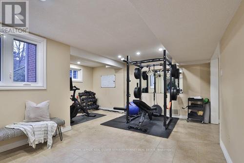 1863 Friar Tuck Court, Mississauga, ON - Indoor Photo Showing Gym Room