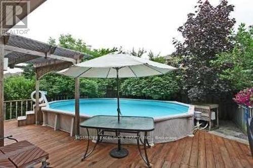 3408 Water Lily Court, Mississauga, ON - Outdoor With Above Ground Pool With Backyard