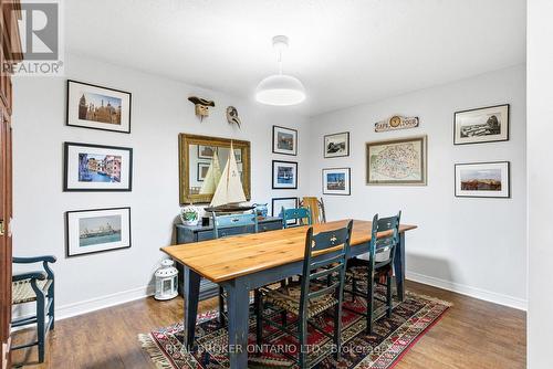 851 Rob Roy Avenue, Ottawa, ON - Indoor Photo Showing Dining Room With Fireplace