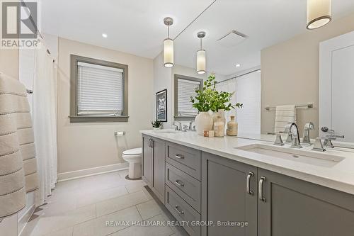 Third full bath on the second level - 91 Shaughnessy Crescent, Ottawa, ON - Indoor Photo Showing Bathroom