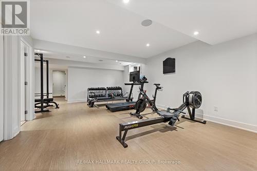 Exercise area - 91 Shaughnessy Crescent, Ottawa, ON - Indoor Photo Showing Gym Room