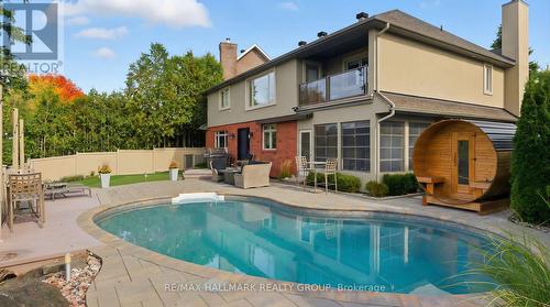 ... inground pool ... - 91 Shaughnessy Crescent, Ottawa, ON - Outdoor With In Ground Pool With Deck Patio Veranda