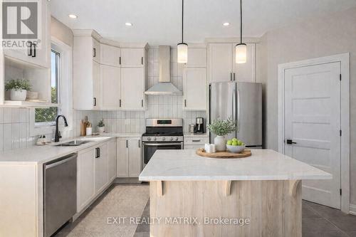 181 Carpe Street, Casselman, ON - Indoor Photo Showing Kitchen With Double Sink With Upgraded Kitchen