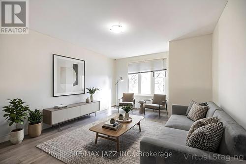 Unit 2 (main) - living room - virtually staged - 380 Phillip Murray Avenue, Oshawa (Lakeview), ON - Indoor Photo Showing Living Room