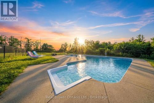 9639 Sideroad 27 Side Road, Erin, ON - Outdoor With In Ground Pool With View