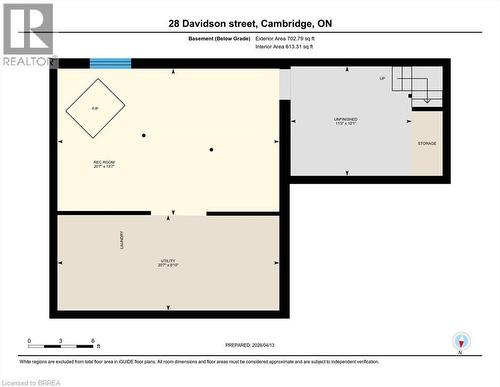 Floor plan - 28 Davidson Street, Cambridge, ON - Other
