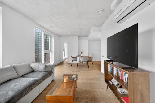 Living Room - 614-100 Rue Murray, Montréal (Le Sud-Ouest), QC - Indoor Photo Showing Living Room