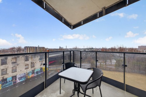 Balcony - 614-100 Rue Murray, Montréal (Le Sud-Ouest), QC - Outdoor With Exterior