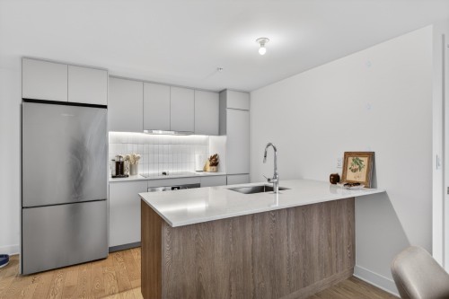 Kitchen - 614-100 Rue Murray, Montréal (Le Sud-Ouest), QC - Indoor Photo Showing Kitchen With Upgraded Kitchen