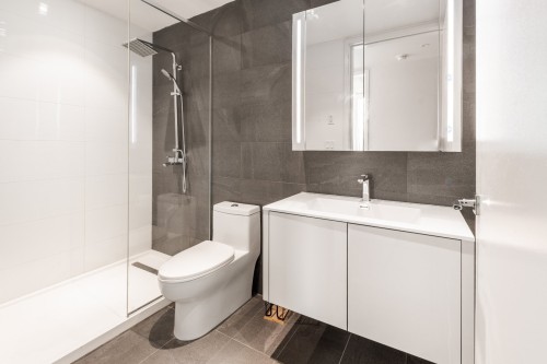 Bathroom - 1910-1188 Av. Union, Montréal (Ville-Marie), QC - Indoor Photo Showing Bathroom