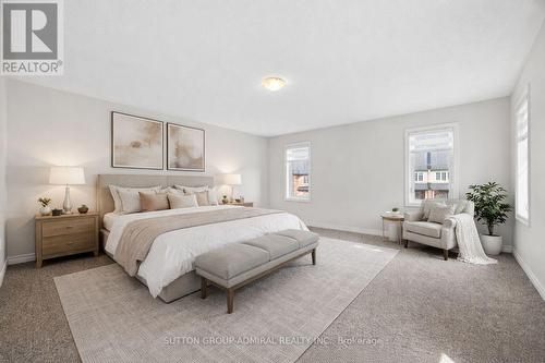 Primary Bedroom - Virtual Staging - 2237 Grainger Loop, Innisfil, ON - Indoor Photo Showing Bedroom