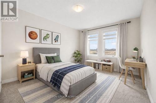 Bedroom 3 - Virtual Staging - 2237 Grainger Loop, Innisfil, ON - Indoor Photo Showing Bedroom
