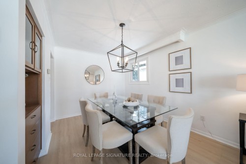 2002 Ingledale Road, Mississauga, ON - Indoor Photo Showing Dining Room