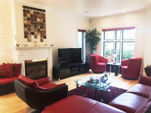 Salon - 200 Allée Glendale, Montréal (Outremont), QC - Indoor Photo Showing Living Room With Fireplace