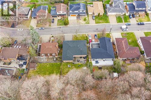 Aerial view of residential area - 24 Hildegard Drive, Hamilton, ON - Outdoor With View