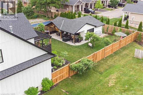 Aerial view - 253 Central Avenue, Grimsby, ON 
