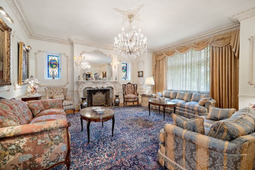 Salon - 728 Av. Pratt, Montréal (Outremont), QC - Indoor Photo Showing Living Room With Fireplace