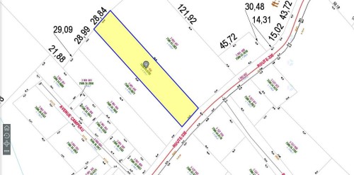 Plan (croquis) - Route 335, Chertsey, QC 