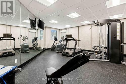 803 - 600 Talbot Street, London East (East F), ON - Indoor Photo Showing Gym Room