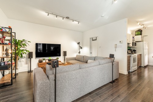 Salon - 4-5204 Rue St-Denis, Montréal (Le Plateau-Mont-Royal), QC - Indoor Photo Showing Living Room