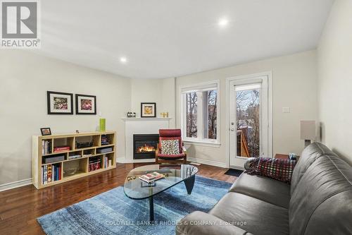 60 Mayflower Private, Ottawa, ON - Indoor Photo Showing Living Room With Fireplace