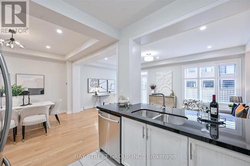 143 Badgerow Way, Aurora, ON - Indoor Photo Showing Kitchen With Double Sink
