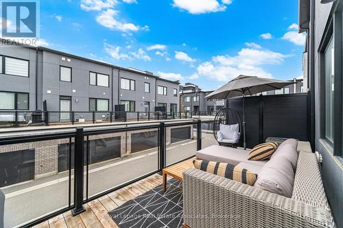 110 Huguenot Road, Oakville, ON - Outdoor With Balcony With Exterior