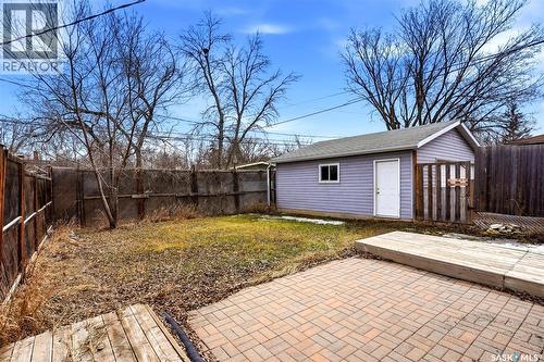 25 Knowles Crescent, Regina, SK - Outdoor With Deck Patio Veranda