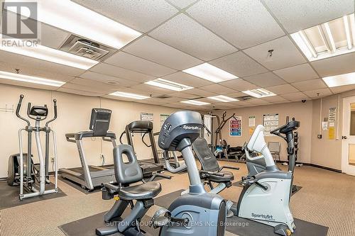 #802 - 20 Cherrytree Drive, Brampton, ON - Indoor Photo Showing Gym Room