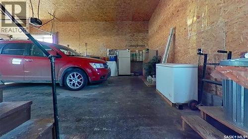 Gonsch Acreage, Longlaketon Rm No. 219, SK - Indoor Photo Showing Garage