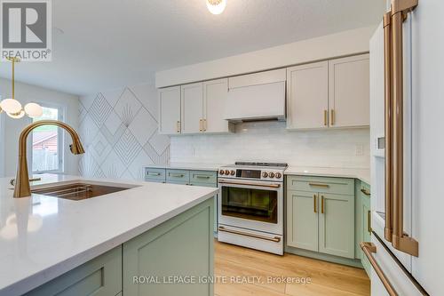 64 Templewood Drive, Kitchener, ON - Indoor Photo Showing Kitchen With Upgraded Kitchen