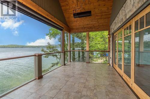 400 Mccarrel Lake Rd, Echo Bay, ON - Outdoor With Body Of Water With Deck Patio Veranda With Exterior