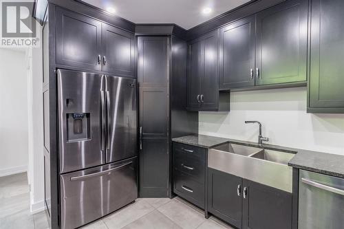 400 Mccarrel Lake Rd, Echo Bay, ON - Indoor Photo Showing Kitchen With Double Sink With Upgraded Kitchen