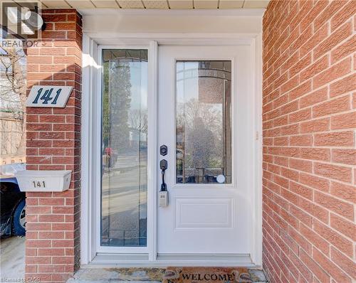141 Mooregate Crescent, Kitchener, ON - Outdoor With Exterior