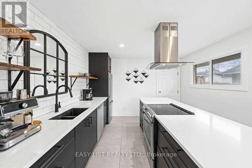 756 Dickens Avenue, Ottawa, ON - Indoor Photo Showing Kitchen With Double Sink