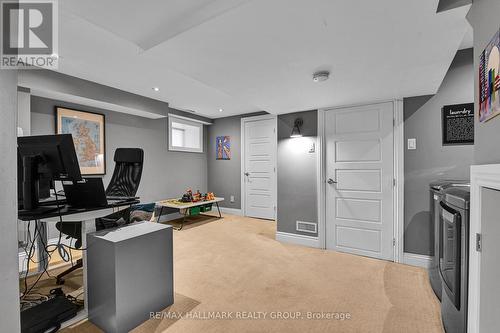 Apt 1 - lower level / media room - 212 Flora Street, Ottawa, ON - Indoor