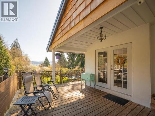 1819 Roberts Road, Powell River, BC - Outdoor With Deck Patio Veranda With Exterior