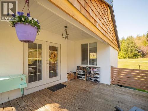 1819 Roberts Road, Powell River, BC - Outdoor With Deck Patio Veranda With Exterior
