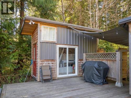 1819 Roberts Road, Powell River, BC - Outdoor With Deck Patio Veranda With Exterior