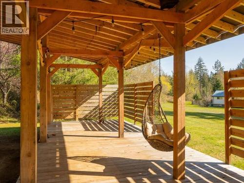 1819 Roberts Road, Powell River, BC - Outdoor With Deck Patio Veranda With Exterior
