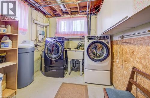 Washer purchased in Oct. 2025 - 564 Glen Manor Boulevard, Waterloo, ON - Indoor Photo Showing Laundry Room