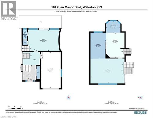 Floor plan - 564 Glen Manor Boulevard, Waterloo, ON - Other