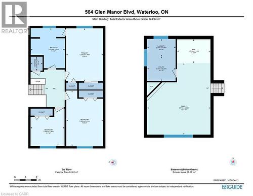 Floor plan - 564 Glen Manor Boulevard, Waterloo, ON - Other