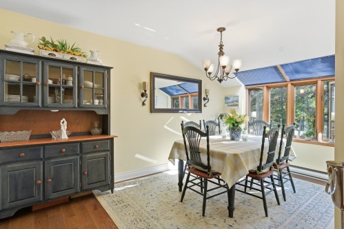 Dinette - 215-778 Rue Principale, Saint-Sauveur, QC - Indoor Photo Showing Dining Room