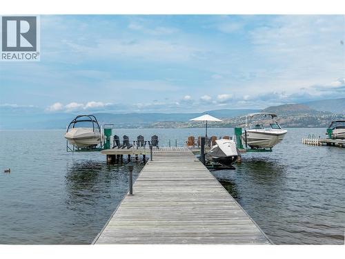 Views directly down the lake to Peachland - 4110 Lakeshore Road, Kelowna, BC - Outdoor With Body Of Water With View